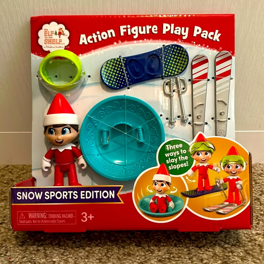 Elf on shelf action play figure
